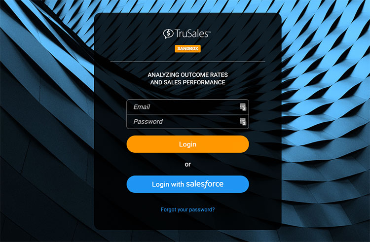 TruSales-Login-View